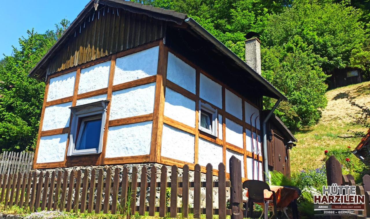 Arode Huette Harzilein - Romantic Tiny House On The Edge Of The Forest Zorge Exterior foto