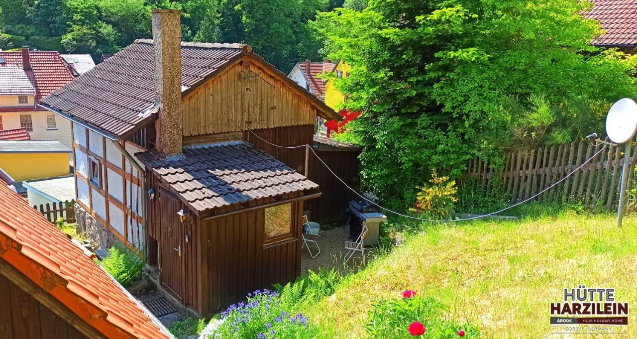 Arode Huette Harzilein - Romantic Tiny House On The Edge Of The Forest Zorge Exterior foto