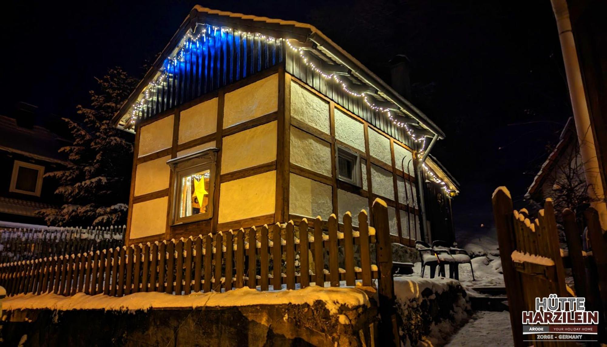 Arode Huette Harzilein - Romantic Tiny House On The Edge Of The Forest Zorge Exterior foto