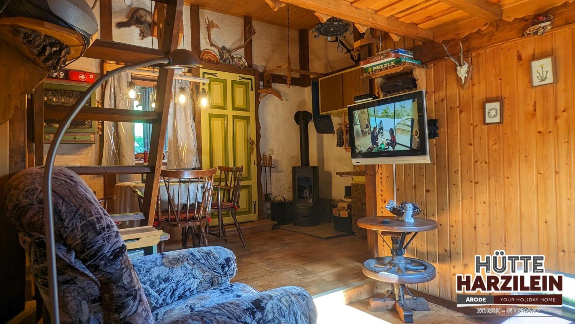 Arode Huette Harzilein - Romantic Tiny House On The Edge Of The Forest Zorge Exterior foto