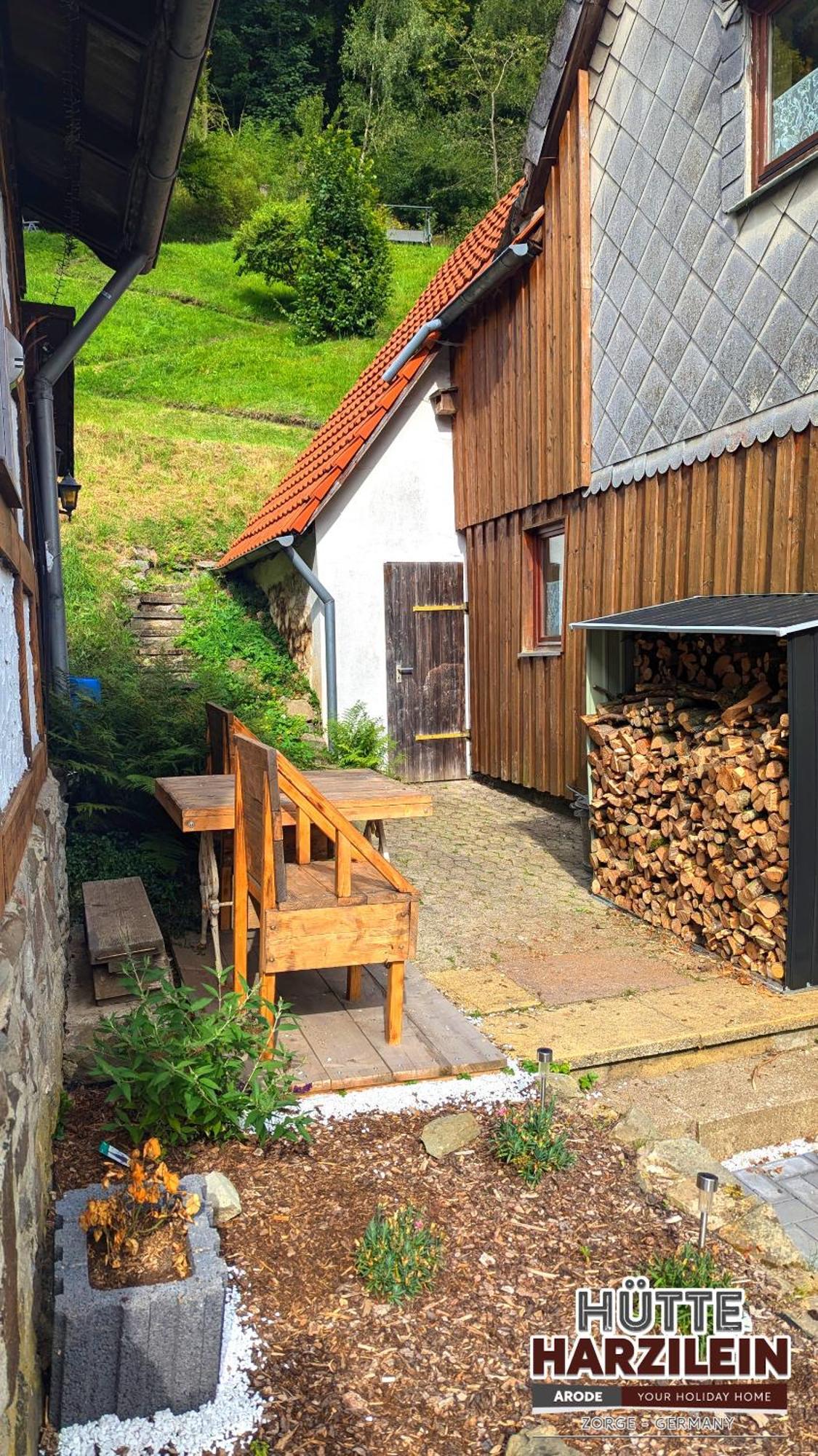 Arode Huette Harzilein - Romantic Tiny House On The Edge Of The Forest Zorge Exterior foto