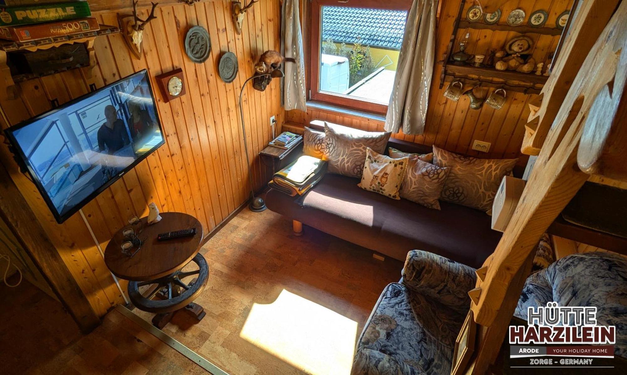 Arode Huette Harzilein - Romantic Tiny House On The Edge Of The Forest Zorge Exterior foto